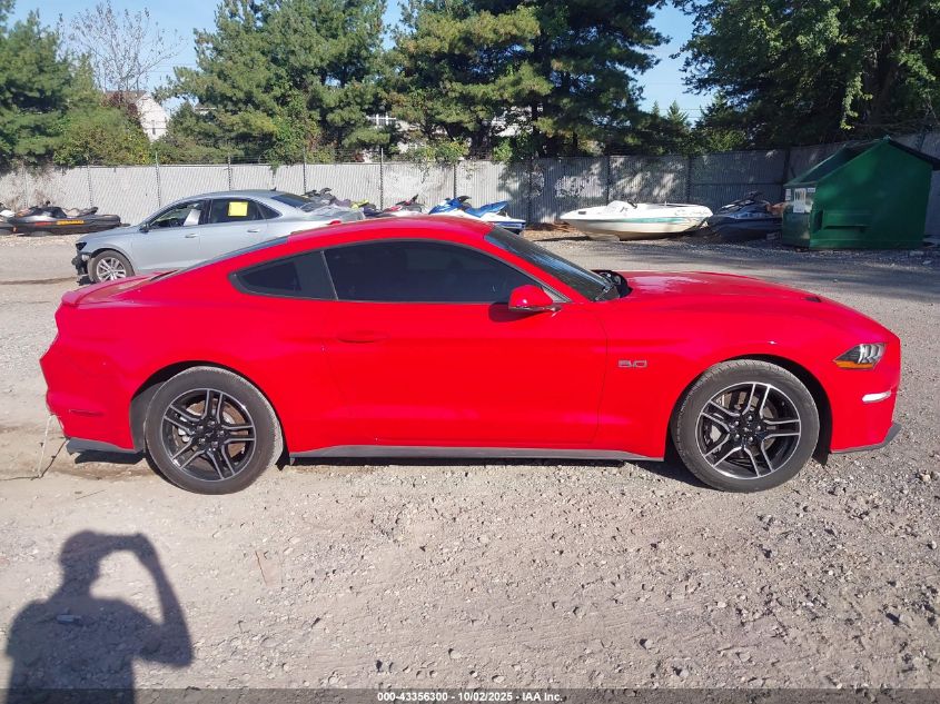 2020 Ford Mustang Gt Premium Fastback VIN: 1FA6P8CF1L5134744 Lot: 43356300