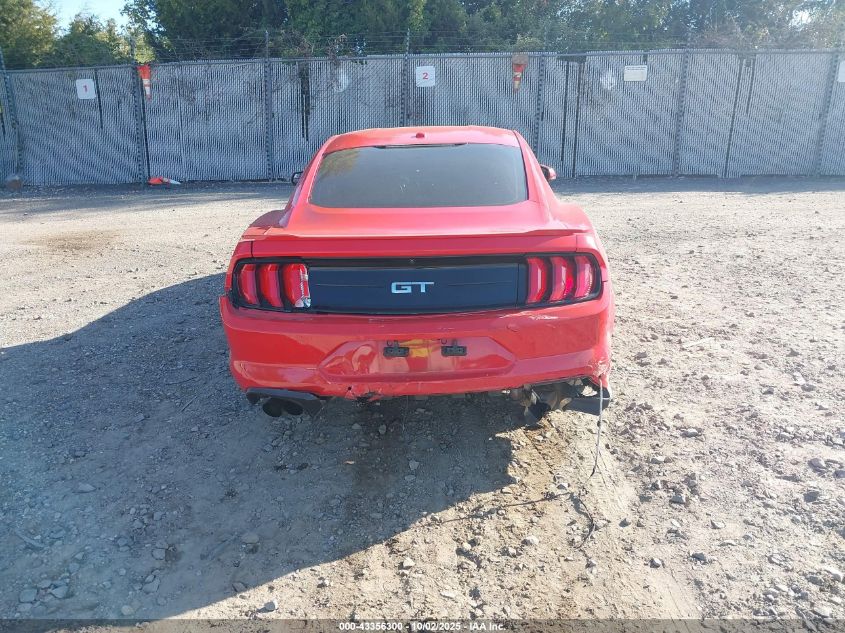 2020 Ford Mustang Gt Premium Fastback VIN: 1FA6P8CF1L5134744 Lot: 43356300