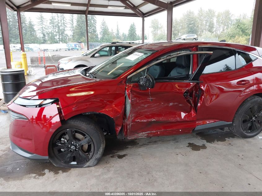 2025 Nissan Murano Sv VIN: 5N1AZ3BS8SC132043 Lot: 43356305