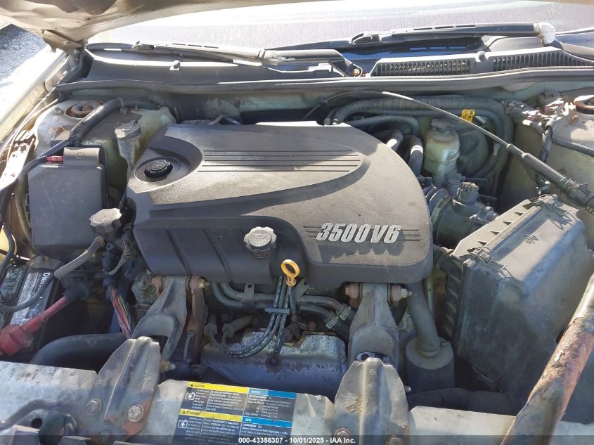 2008 Chevrolet Impala Lt VIN: 2G1WT58N581363093 Lot: 43356307