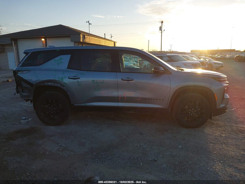 2024 CHEVROLET TRAVERSE FWD LS - 1GNEREKS4RJ147976
