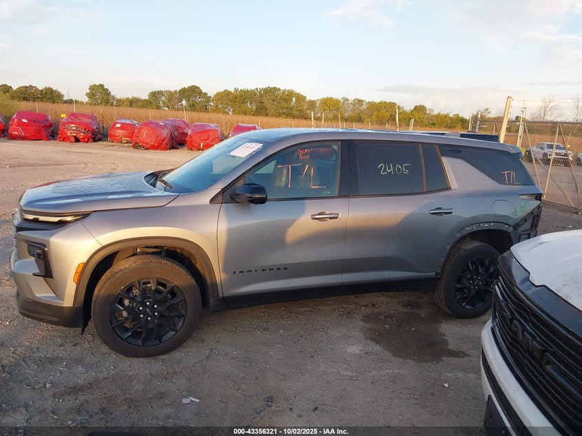 2024 CHEVROLET TRAVERSE FWD LS - 1GNEREKS4RJ147976