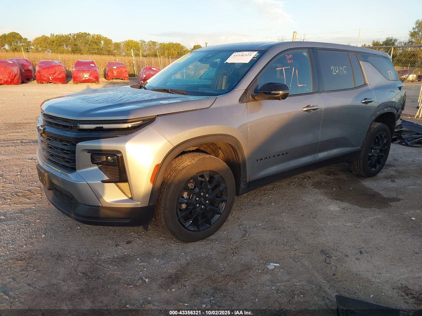 2024 CHEVROLET TRAVERSE FWD LS - 1GNEREKS4RJ147976