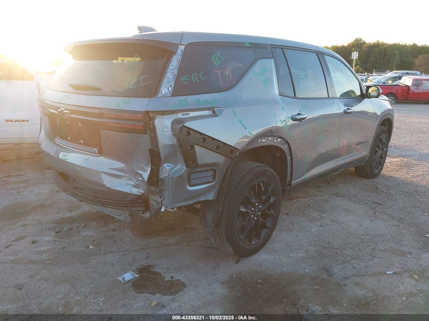 2024 CHEVROLET TRAVERSE FWD LS - 1GNEREKS4RJ147976