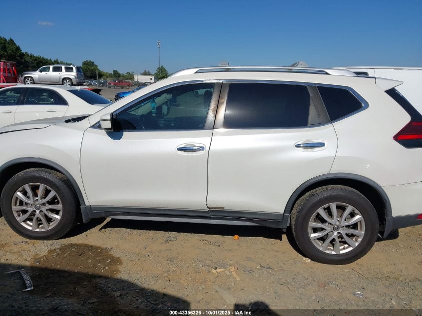 2017 Nissan Rogue Sv VIN: KNMAT2MT0HP503039 Lot: 43356326