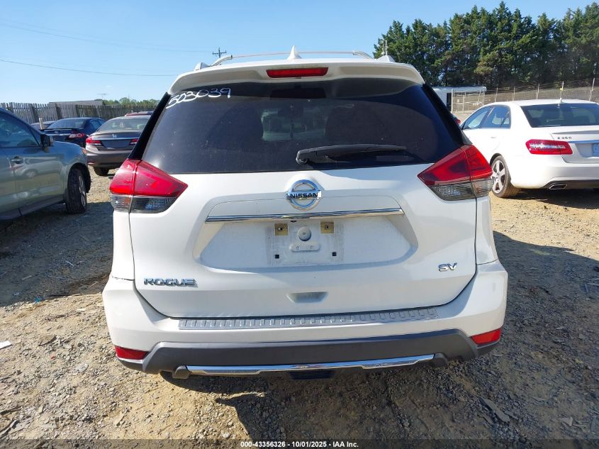 2017 Nissan Rogue Sv VIN: KNMAT2MT0HP503039 Lot: 43356326