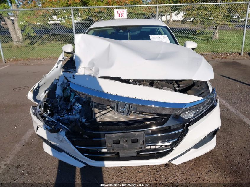 2022 Honda Accord Lx VIN: 1HGCV1F16NA033401 Lot: 43356333