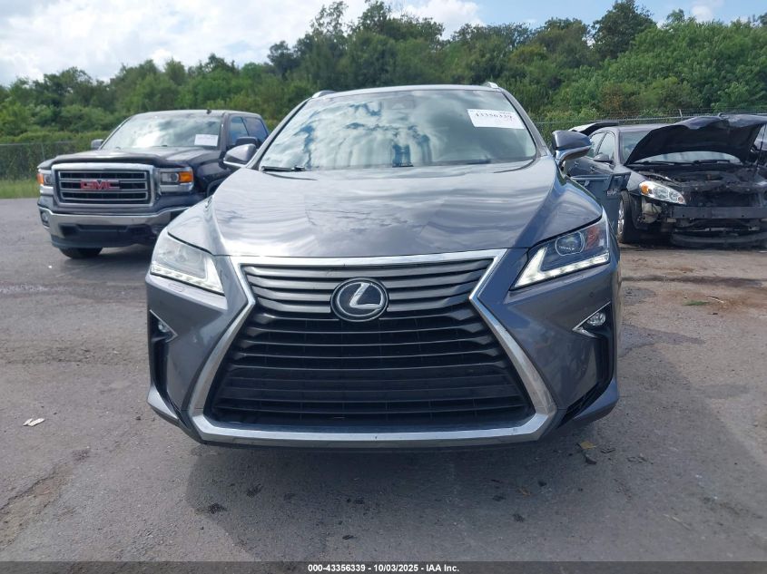 2016 Lexus Rx 350 VIN: 2T2BZMCA4GC029877 Lot: 43356339