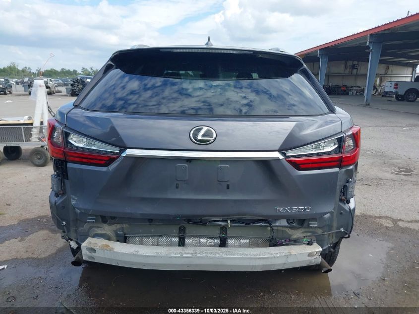 2016 Lexus Rx 350 VIN: 2T2BZMCA4GC029877 Lot: 43356339