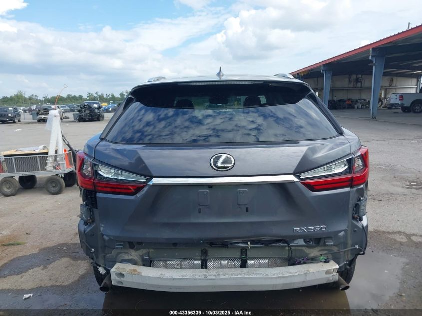 2016 Lexus Rx 350 VIN: 2T2BZMCA4GC029877 Lot: 43356339