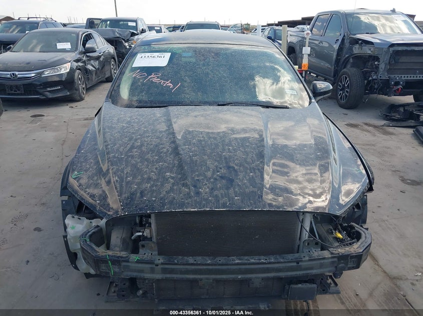 2019 Ford Fusion Se VIN: 3FA6P0HD7KR276410 Lot: 43356361