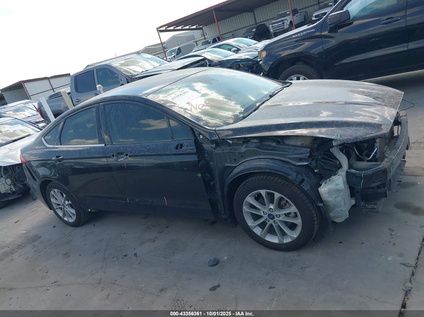 2019 Ford Fusion Se VIN: 3FA6P0HD7KR276410 Lot: 43356361
