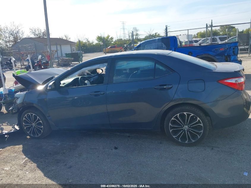 2015 Toyota Corolla S Plus VIN: 2T1BURHE9FC396932 Lot: 43356375