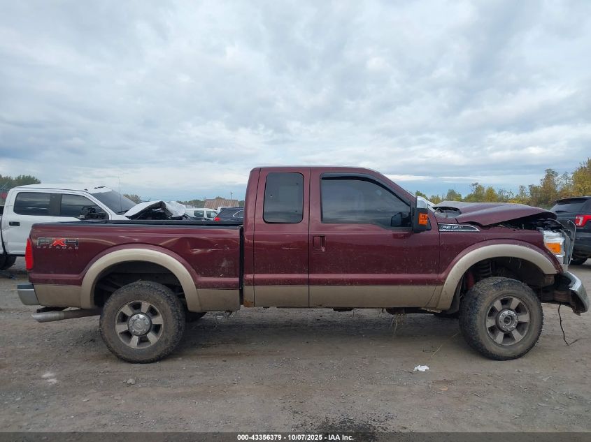 2011 Ford F-350 Lariat VIN: 1FT8X3B63BEA87447 Lot: 43356379