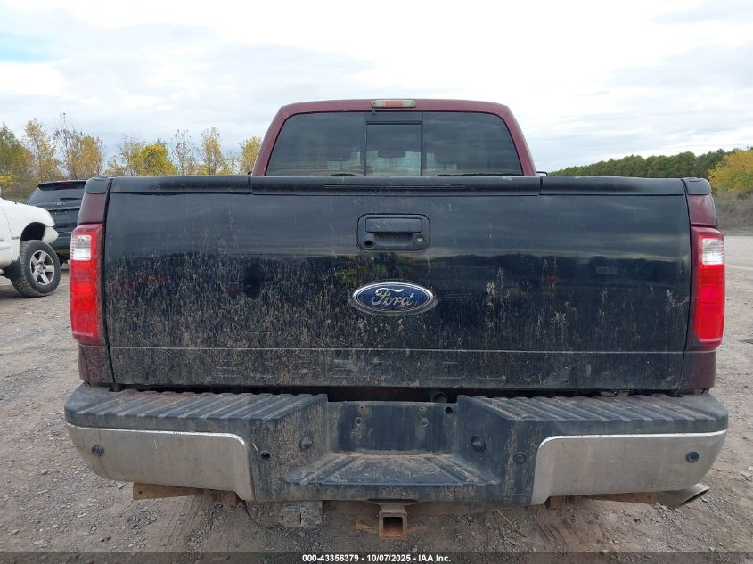 2011 Ford F-350 Lariat VIN: 1FT8X3B63BEA87447 Lot: 43356379