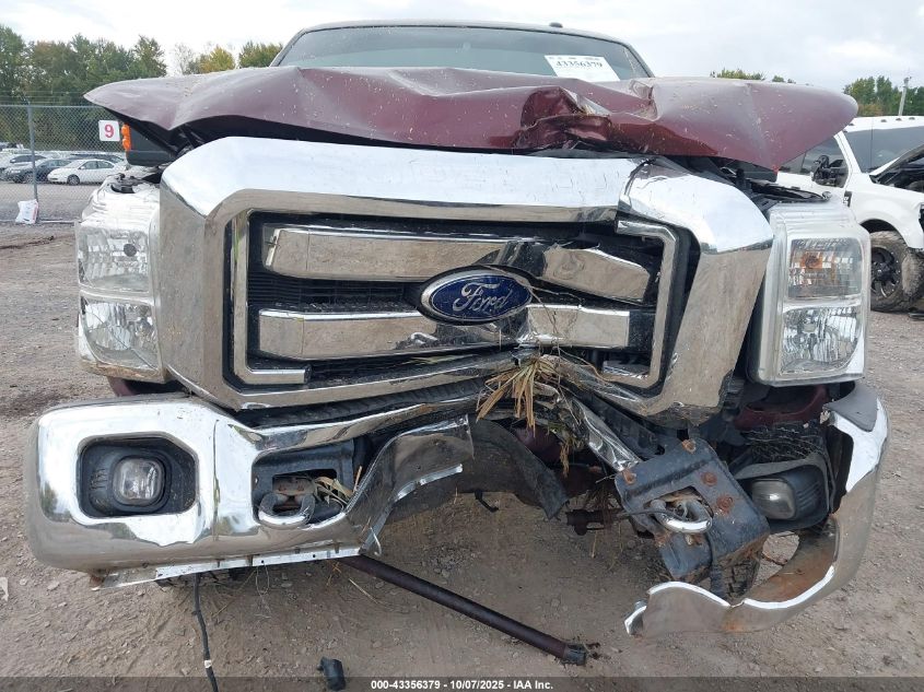 2011 Ford F-350 Lariat VIN: 1FT8X3B63BEA87447 Lot: 43356379