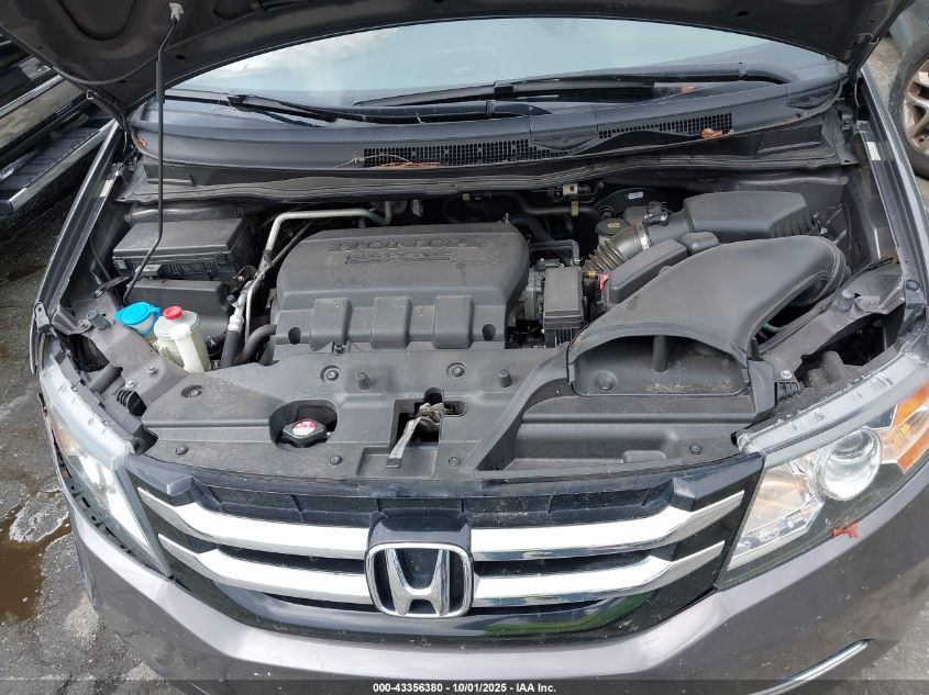 2016 Honda Odyssey Ex-L VIN: 5FNRL5H63GB099767 Lot: 43356380