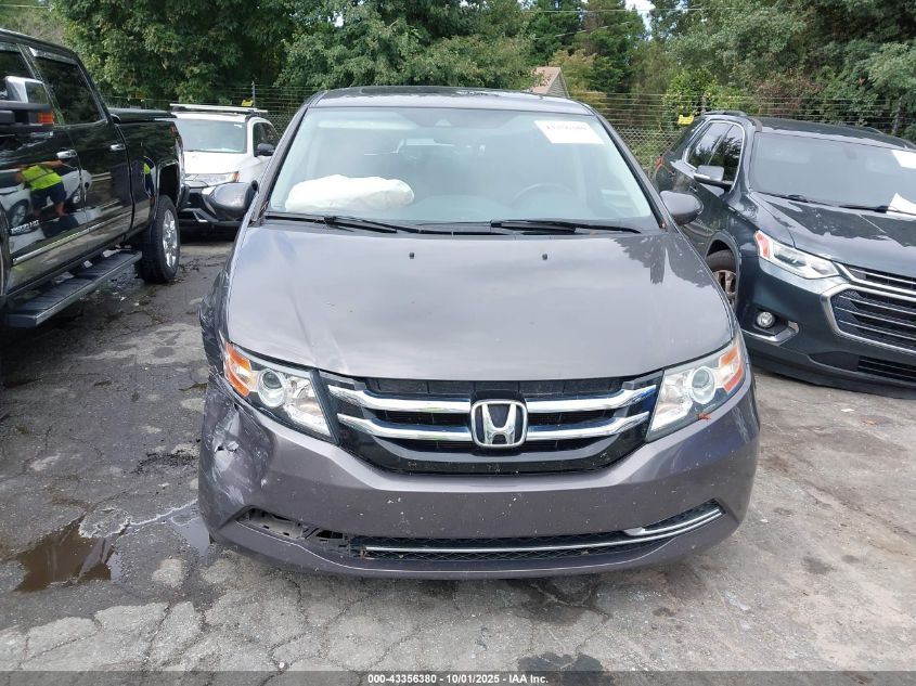 2016 Honda Odyssey Ex-L VIN: 5FNRL5H63GB099767 Lot: 43356380