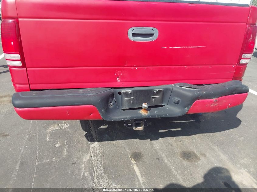 1998 Dodge Dakota Slt/Sport VIN: 1B7FL26X8WS750468 Lot: 43356385