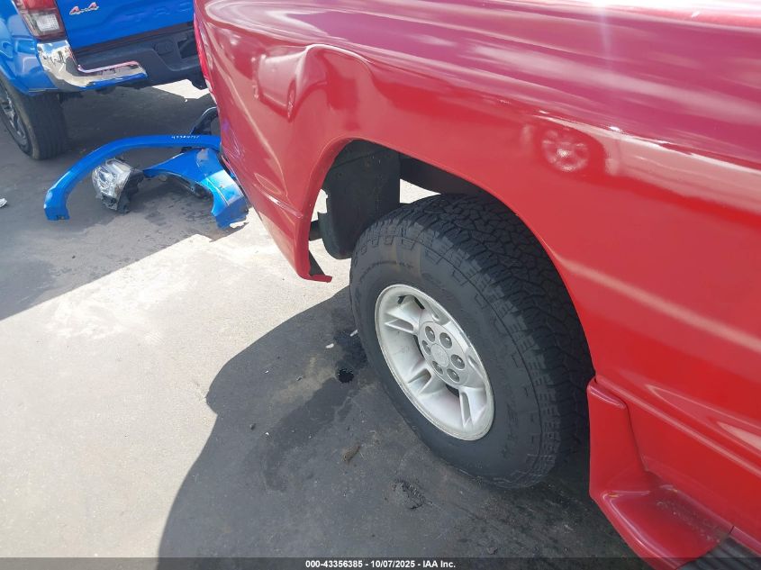 1998 Dodge Dakota Slt/Sport VIN: 1B7FL26X8WS750468 Lot: 43356385