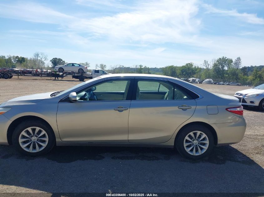 2015 Toyota Camry Le VIN: 4T4BF1FK0FR463233 Lot: 43356400