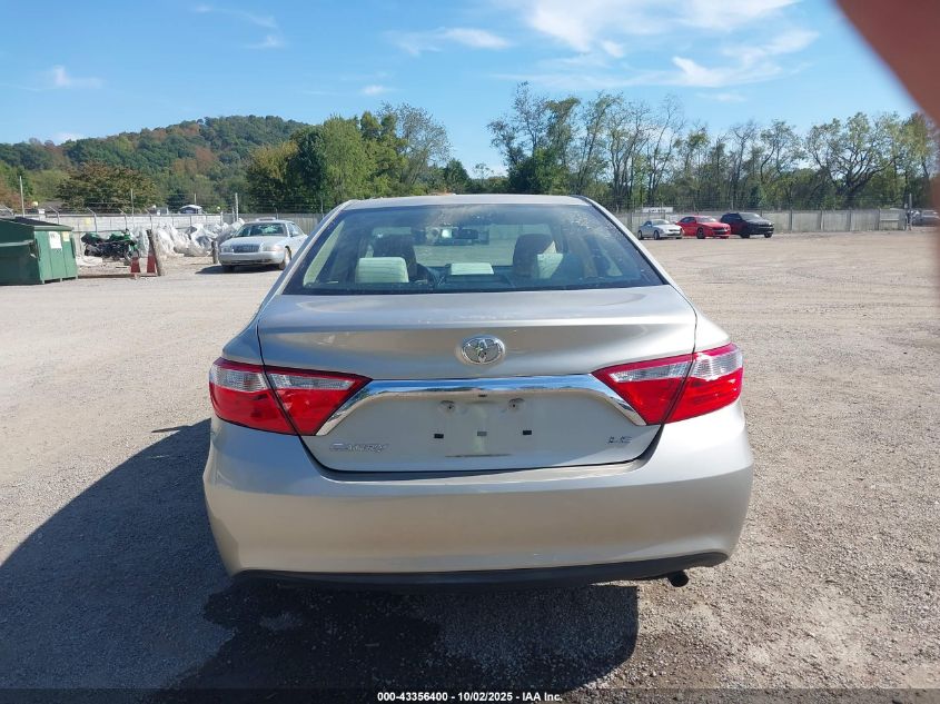 2015 Toyota Camry Le VIN: 4T4BF1FK0FR463233 Lot: 43356400