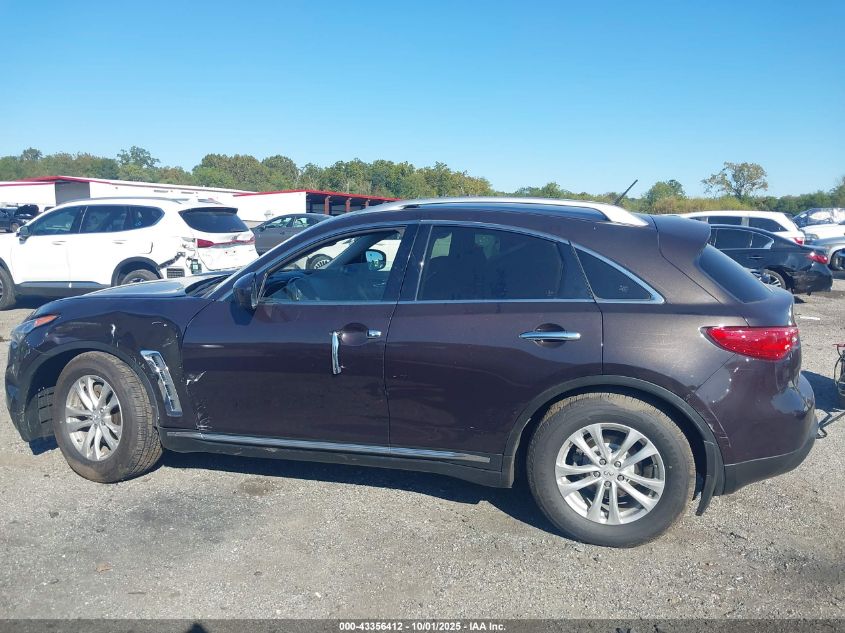 2011 Infiniti Fx35 VIN: JN8AS1MW2BM730799 Lot: 43356412