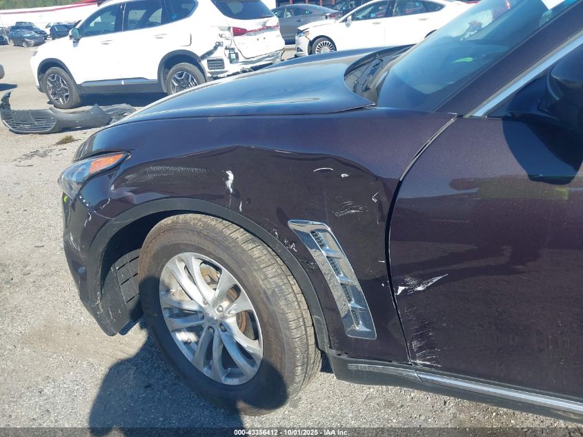 2011 Infiniti Fx35 VIN: JN8AS1MW2BM730799 Lot: 43356412