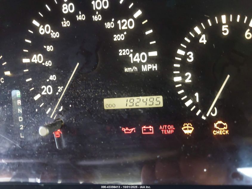 2003 Lexus Rx 300 VIN: JTJHF10U430303147 Lot: 43356413