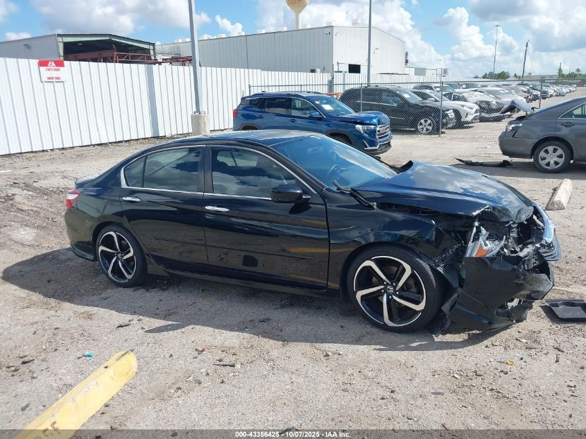 2016 Honda Accord Sport VIN: 1HGCR2F59GA177752 Lot: 43356425