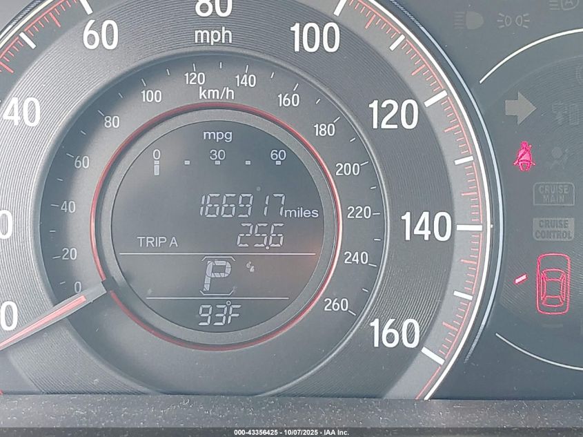 2016 Honda Accord Sport VIN: 1HGCR2F59GA177752 Lot: 43356425