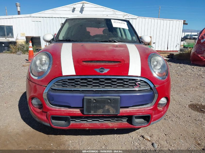 2015 Mini Hardtop Cooper S VIN: WMWXP7C51F2A40367 Lot: 43356438