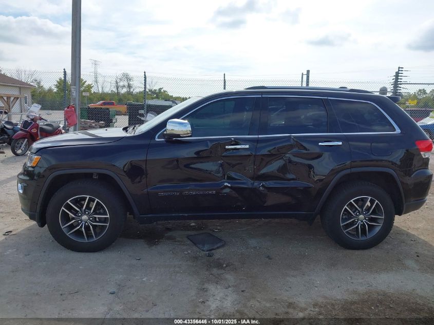 2018 Jeep Grand Cherokee Limited 4X4 VIN: 1C4RJFBG1JC433036 Lot: 43356446
