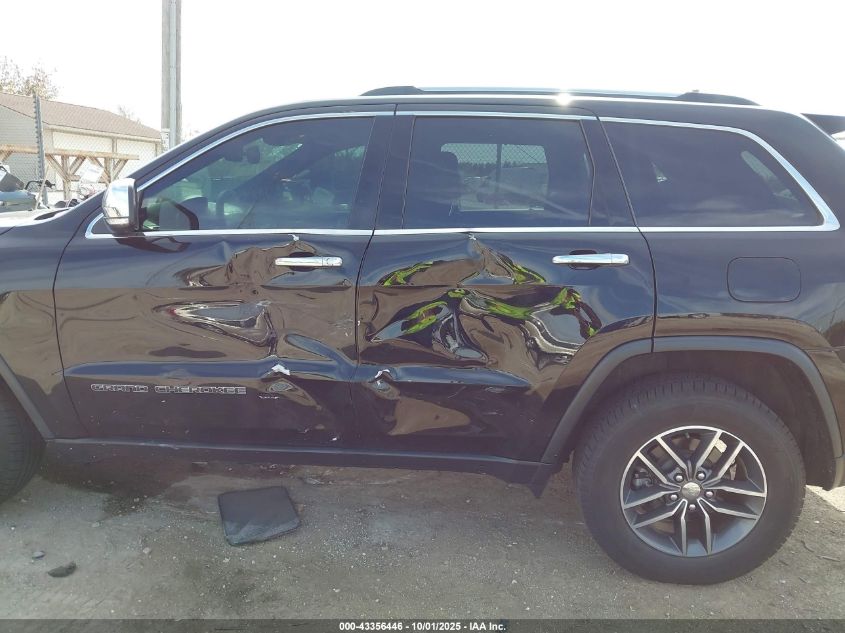 2018 Jeep Grand Cherokee Limited 4X4 VIN: 1C4RJFBG1JC433036 Lot: 43356446