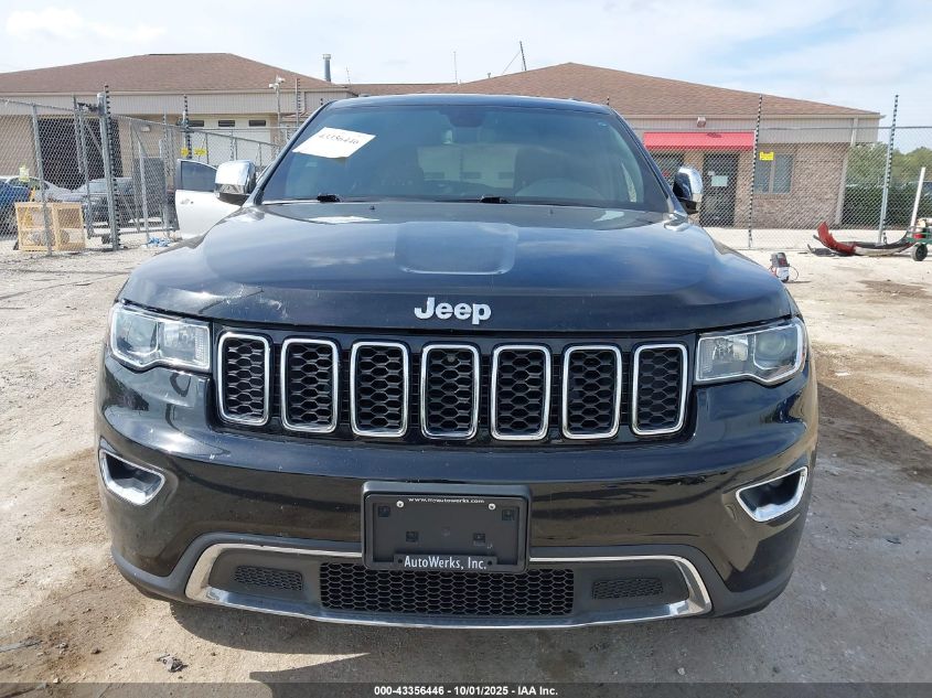 2018 Jeep Grand Cherokee Limited 4X4 VIN: 1C4RJFBG1JC433036 Lot: 43356446