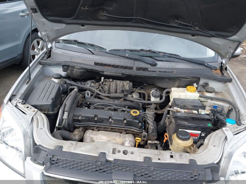 2007 Chevrolet Aveo Ls VIN: KL1TD56617B175860 Lot: 43356463