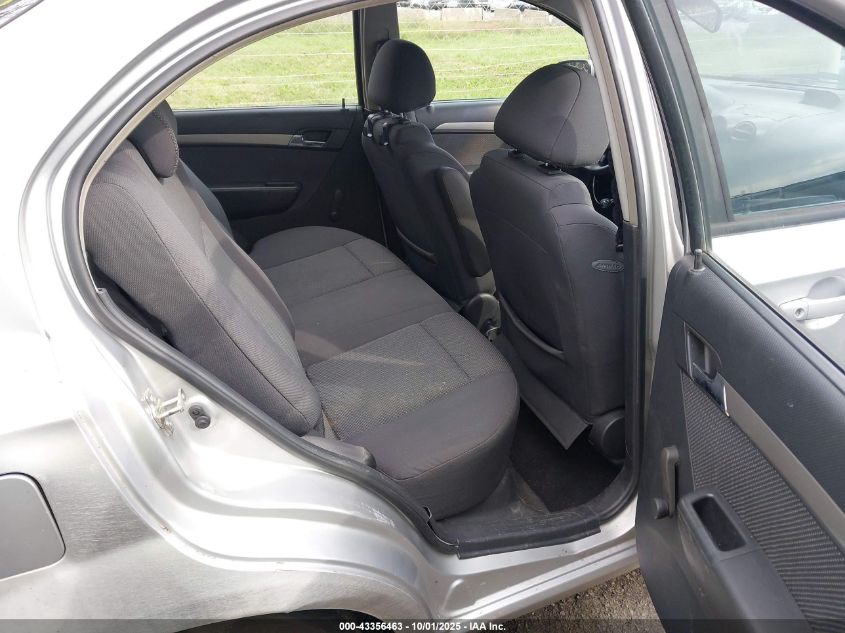 2007 Chevrolet Aveo Ls VIN: KL1TD56617B175860 Lot: 43356463