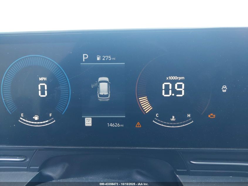 2024 Hyundai Kona Sel VIN: KM8HBCAB5RU076832 Lot: 43356473