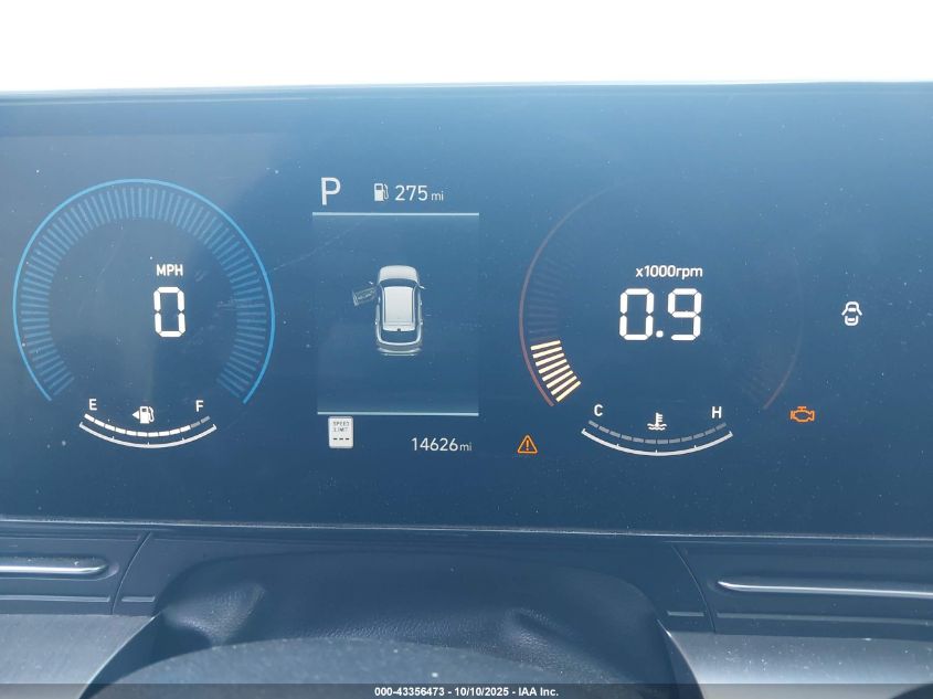 2024 Hyundai Kona Sel VIN: KM8HBCAB5RU076832 Lot: 43356473