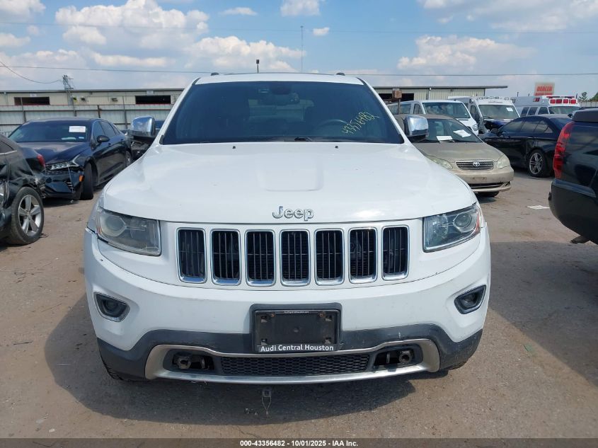2014 Jeep Grand Cherokee Limited VIN: 1C4RJFBGXEC238400 Lot: 43356482