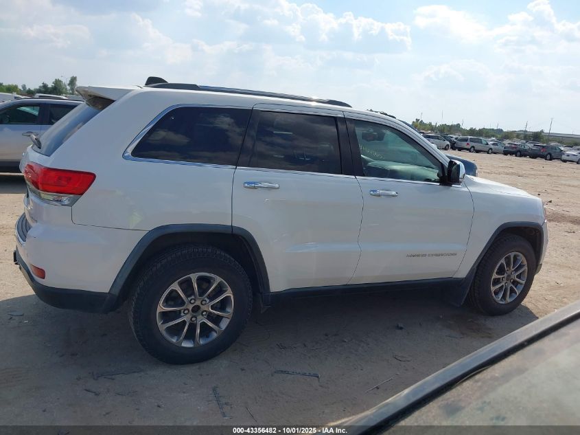 2014 Jeep Grand Cherokee Limited VIN: 1C4RJFBGXEC238400 Lot: 43356482