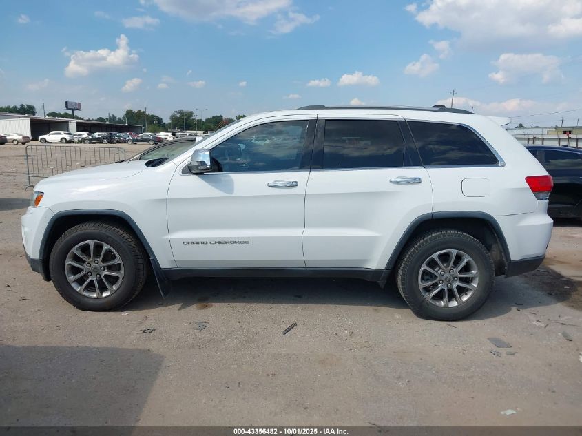 2014 Jeep Grand Cherokee Limited VIN: 1C4RJFBGXEC238400 Lot: 43356482