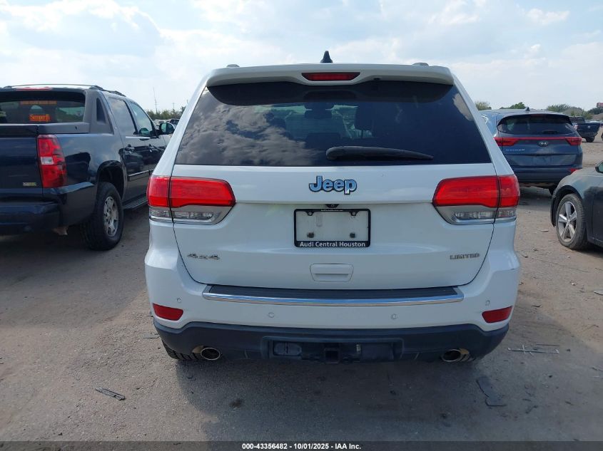 2014 Jeep Grand Cherokee Limited VIN: 1C4RJFBGXEC238400 Lot: 43356482