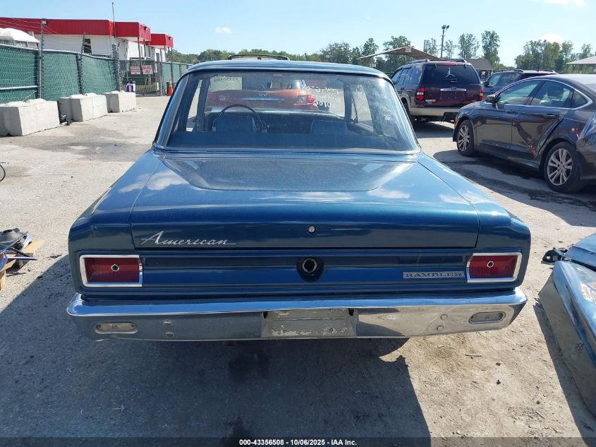 1967 Amc Rambler VIN: A7BS60A702530 Lot: 43356508