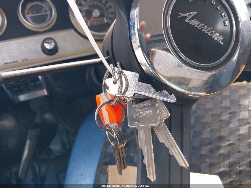 1967 Amc Rambler VIN: A7BS60A702530 Lot: 43356508