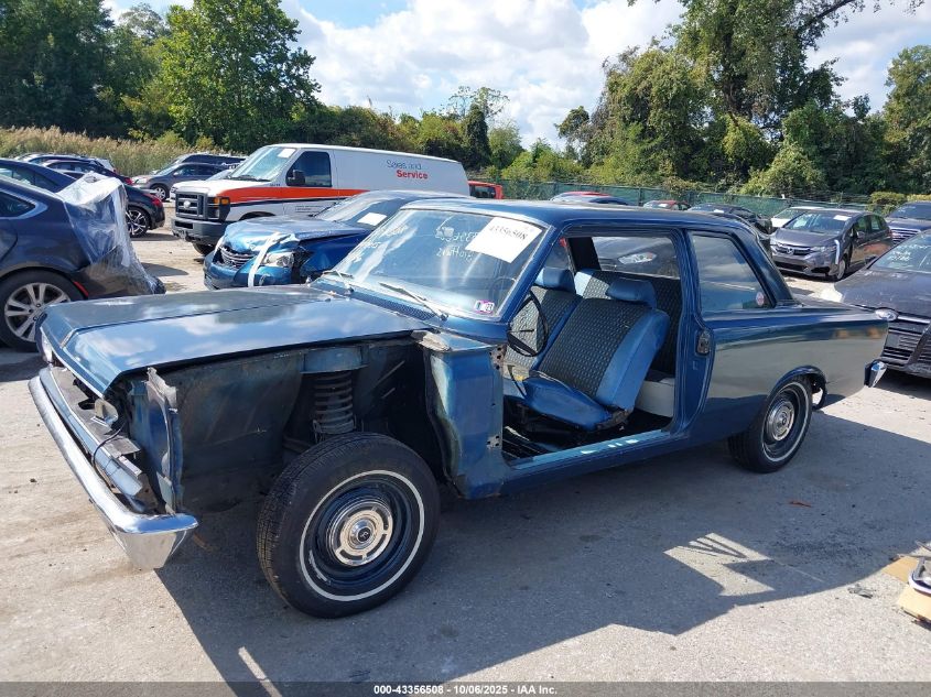 1967 Amc Rambler VIN: A7BS60A702530 Lot: 43356508