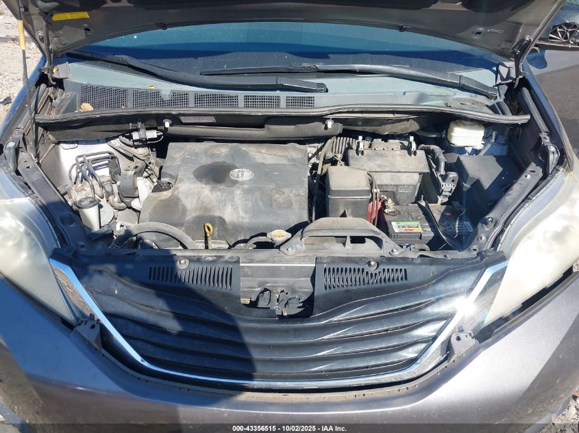 2013 Toyota Sienna Le V6 8 Passenger VIN: 5TDKK3DCXDS368214 Lot: 43356515