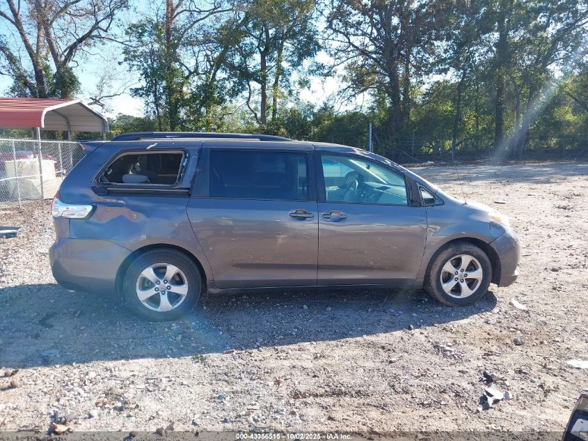 2013 Toyota Sienna Le V6 8 Passenger VIN: 5TDKK3DCXDS368214 Lot: 43356515