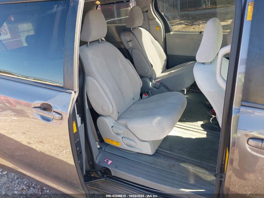 2013 Toyota Sienna Le V6 8 Passenger VIN: 5TDKK3DCXDS368214 Lot: 43356515