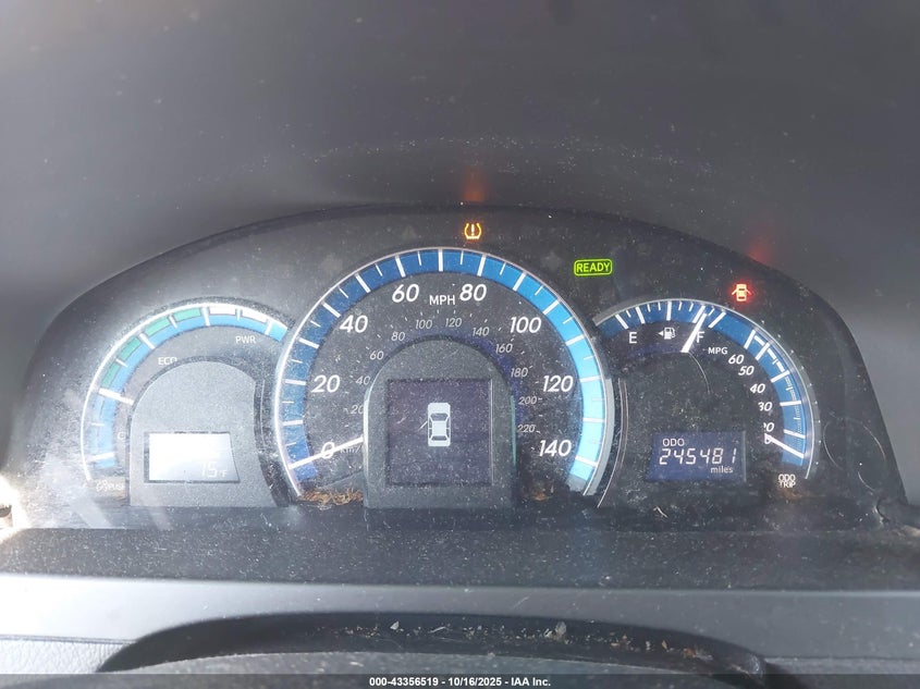 2013 TOYOTA CAMRY HYBRID XLE - 4T1BD1FK8DU086468